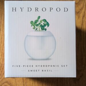Hydropod Hydroponic Set with Sweet Basil